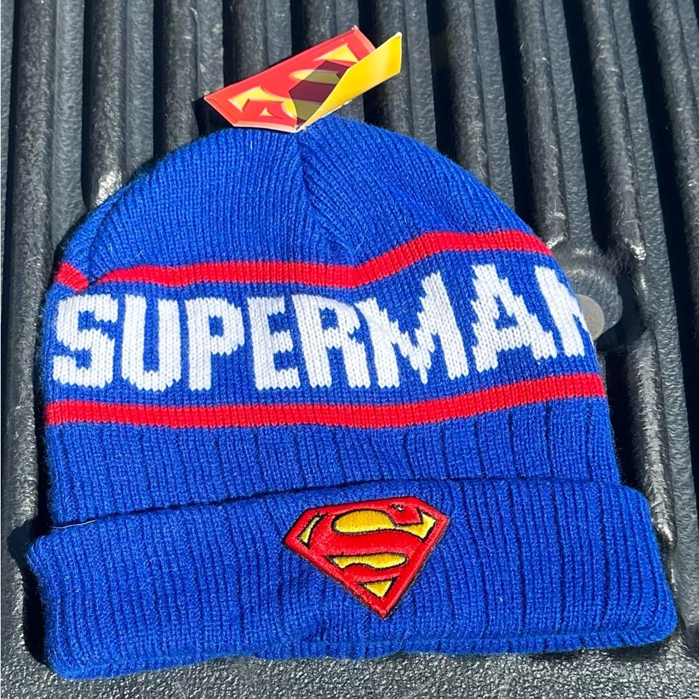 Brand New Superman Beanie